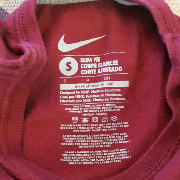 size S Nike JUST DO IT T-shirt - Picture 8 of 9